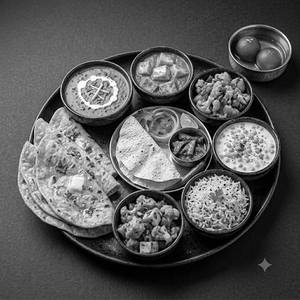 Premium Tawa Thali