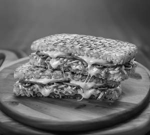 Hash brown cheese sandwich