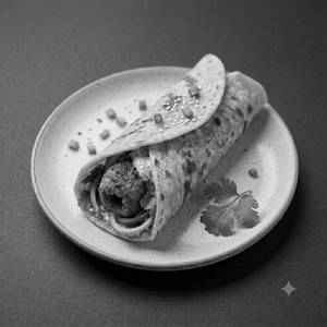 Veg Single Seekh Kabab Roll