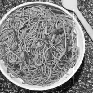Egg Butter Schezwan Noodles
