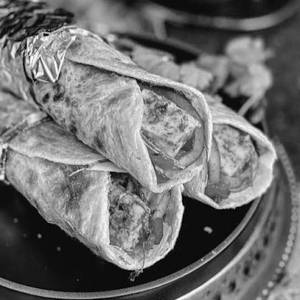 Achari Paneer Tikka Kathi Roll