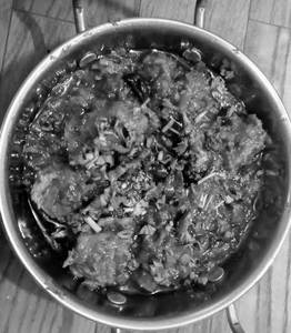 Soya Chaap Chilli