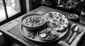 Kaju Curry + Salad + 1 Naan or 2 Butter Roti