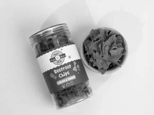 Beetroot Chips Cream & Onion Jar