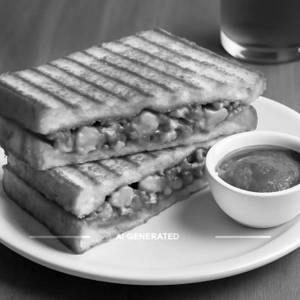 Paneer Taka-tak Sandwich