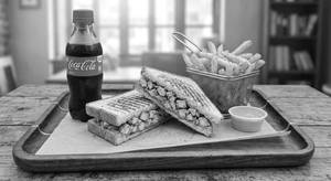 Chicken grilled sandwich combo