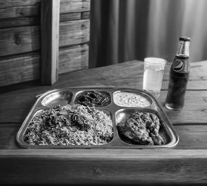 Chicken Tikka Rice + Grill Chicken (Quarter) + Pepsi (250 ml)