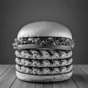 Smoked Chicken Triple Burger