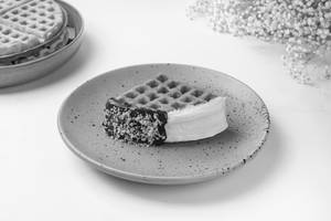 Belgian Milk And White Chocolate Waffle