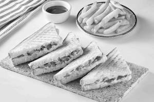 Bread Jam Grilled Sandwich