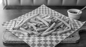 French fries salt