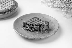 Belgian Dark Chocolate Waffle