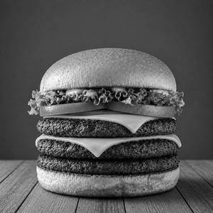 Chicken Triple X Double Cheese Burger