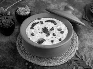 Curd Rice with Pomegranate