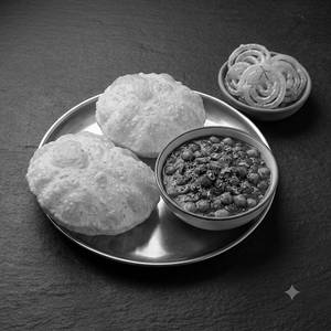 Jalebi [100 g] With Chole Bhature [2 bhature]