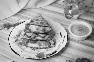 Chicken Tikka, Jalapeno & Cheese Quesadilla 1 Pcs