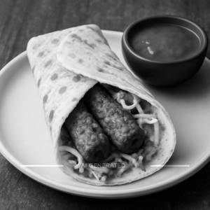Chicken seekh shawarma