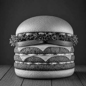 Veg Triple X Double Cheese Burger
