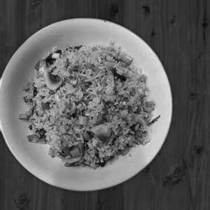 Mushroom fried rice