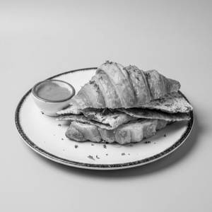 Masala Omelette Croissant