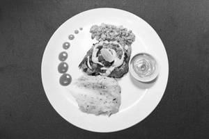 Grilled Fish In Lemon Butter Sauce