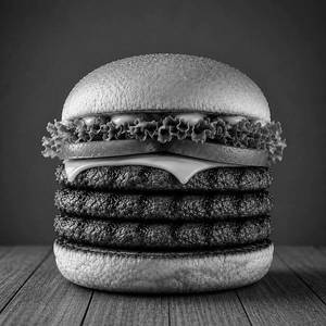 Smoked Beef Triple X Cheese Burger