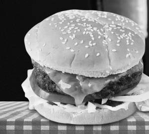Chicken Patty Cheese Burger (1 Pcs)