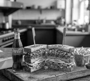 Chichen club sandwich combo