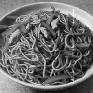 Chicken sehzwan noodles