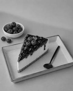 Blueberry Cheesecake Slice