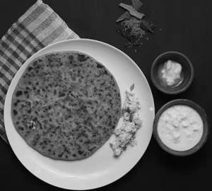 Paneer Onion Paratha