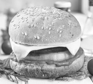 Apna schezwan burger