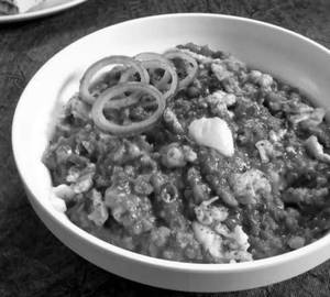 Egg Chicken Tadka