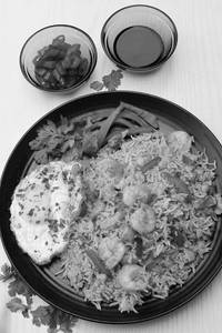 Shrimps Nasi Goreng (rice)