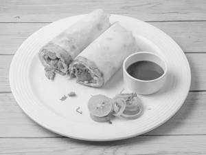 Special Veg Shawarma Roll