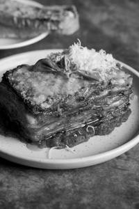 Parmigiana Zuccinni Melanzane