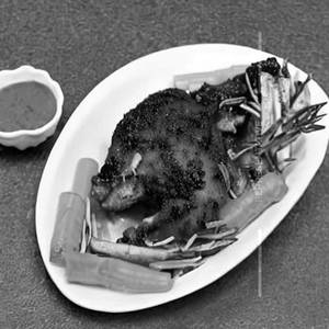 Traditional chicken roast