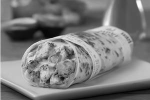Pudina Paneer Tikka Roll