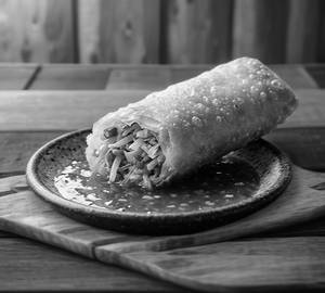 Veg spring roll .