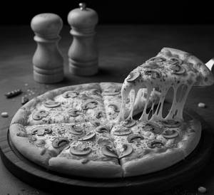 Mushroom Pizza [7 inches]