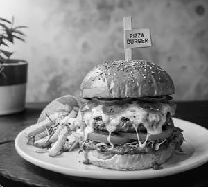 Pizzaa style burger