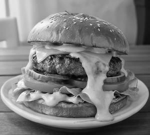 Signature Cheese Burst Veggie Burger