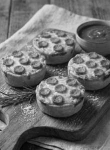 Sausage Garlic Bread