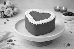 Chocolate Heart Cake [300 G]