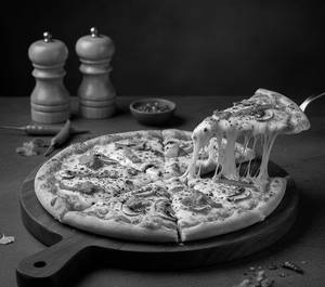 Mushroom and Red Paprika Pizza [7 inches]