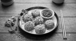 Chicken Garlic Momos