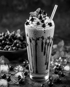 Blackcurrent Milkshake