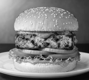 Tandoori paneer burger