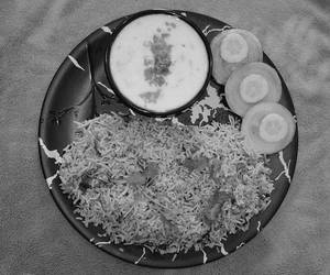 VEG FRIED RICE WITH RAITA