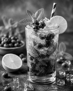 Blueberry Mojito